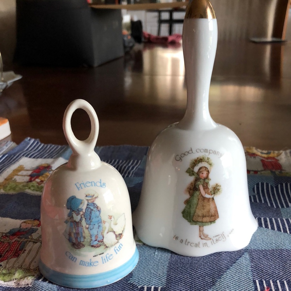 Decorative Holly Hobbie Ceramic Bells